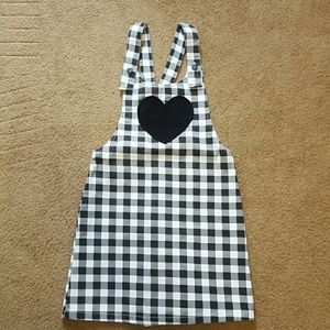 Lazy oaf jumper/ overall dress